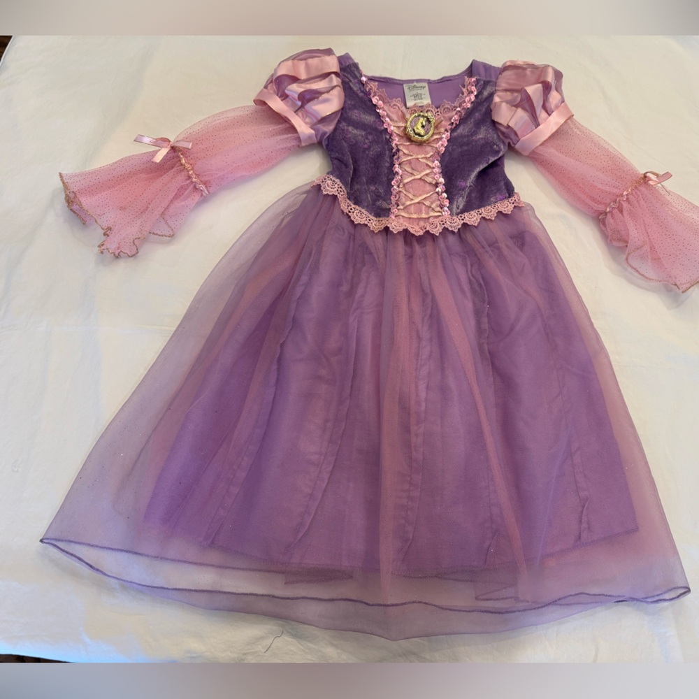 Disney Tangled Princess (Rapunzel) Purple and Pink Dress - Size 4